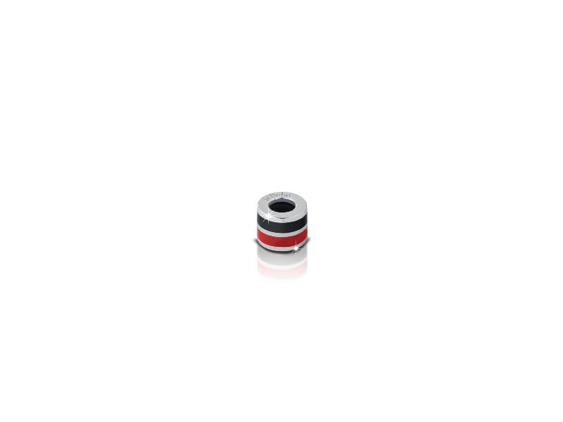 CHARM CYLINDER RED AND BLACK ADD LE BEBE' LBU040-M
